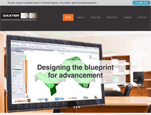Tablet Screenshot of daxtertools.com